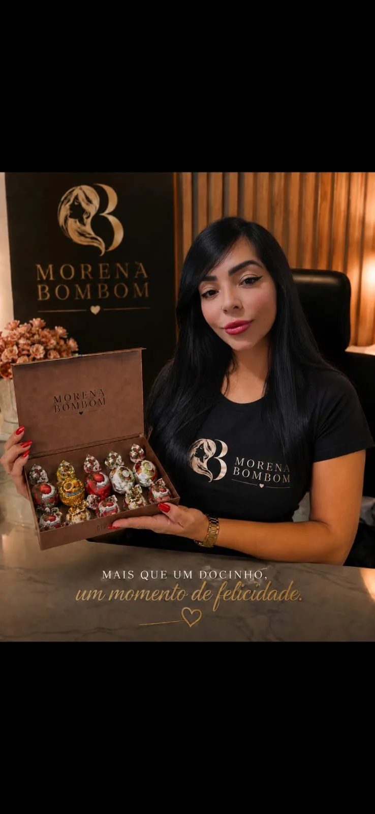 Caixa premium Morena Bombom
