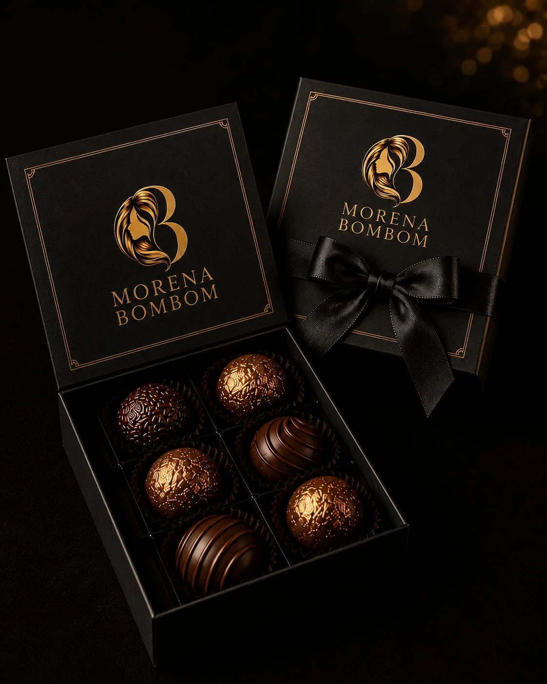 Bombons Morena Bombom embalados